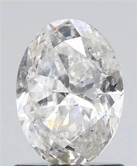 1.00ct Oval Natural Diamond (Colour F, Clarity SI2, HRD)