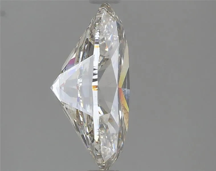 3.31 ct Oval IGI certified Loose diamond, H color | SI1 clarity