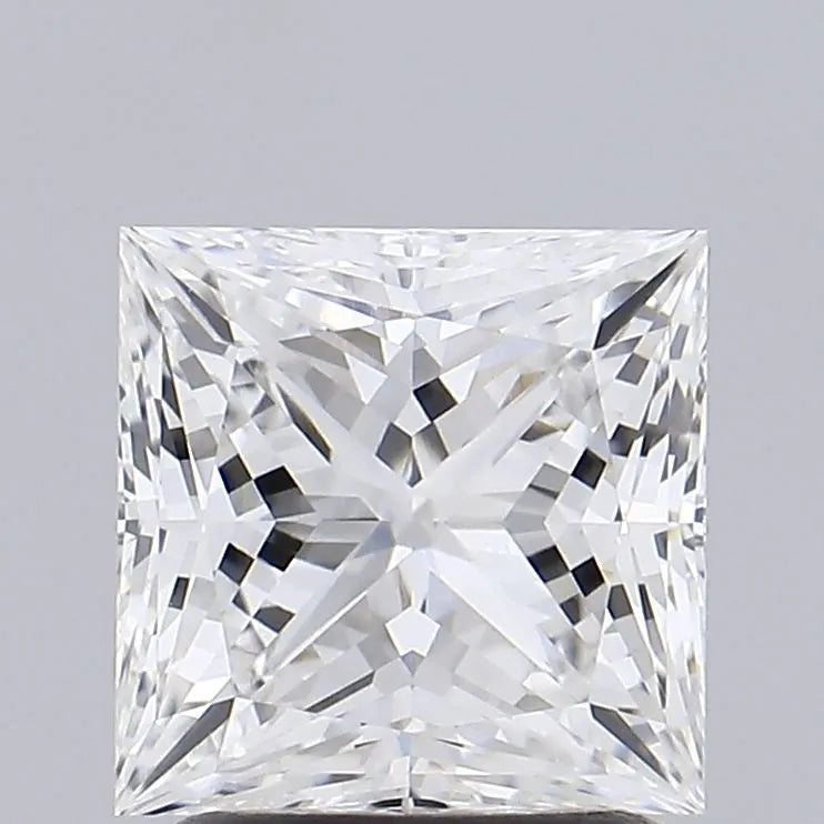 1.90ct Princess Lab Grown Diamond (Colour F, Clarity VVS2, IGI)