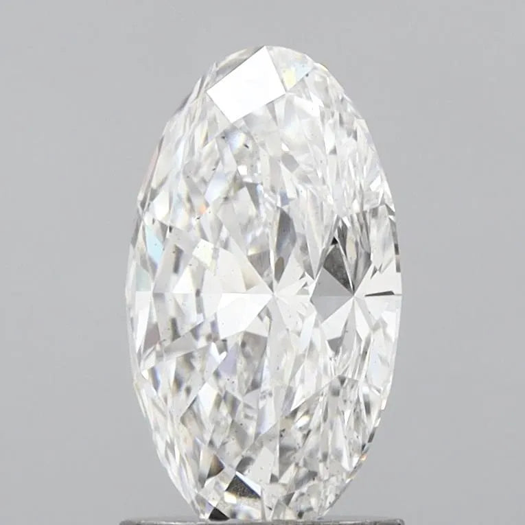 2.06 ct Oval IGI certified Loose diamond, E color | SI1 clarity