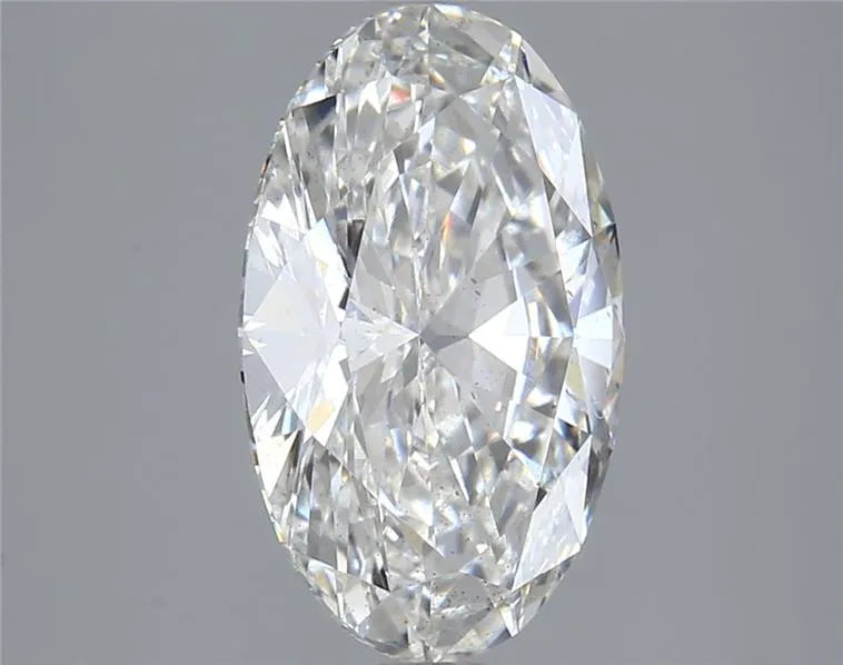 3.10 ct Oval IGI certified Loose diamond, G color | SI1 clarity