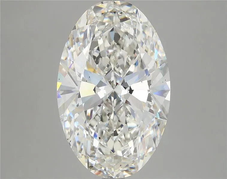 5.75 ct Oval IGI certified Loose diamond, H color | VS2 clarity