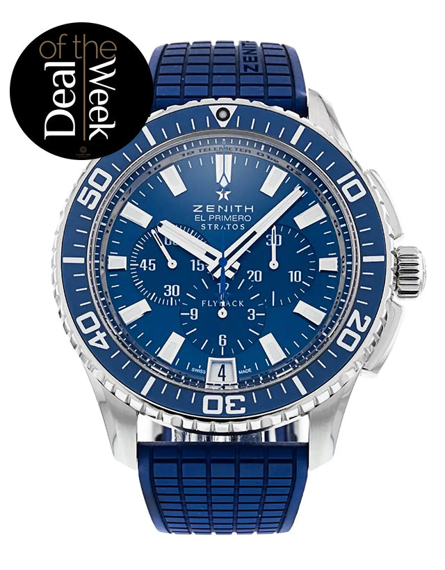 Zenith El Primero Stratos Flyback Men's Watch