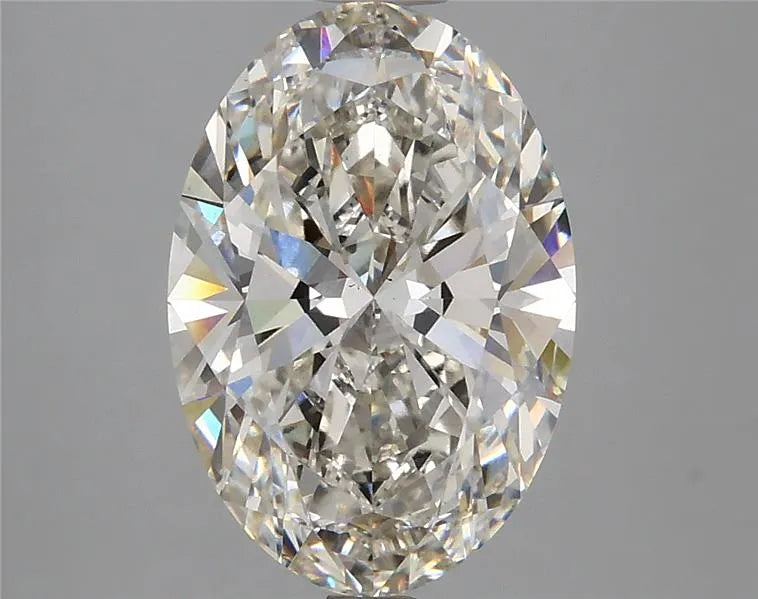 3.10 ct Oval IGI certified Loose diamond, H color | VS1 clarity