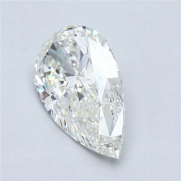 2.50ct Pear Natural Diamond (Colour H, Clarity SI1, GIA)