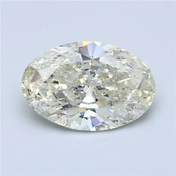 8.73ct Oval Natural Diamond (Colour H, Clarity SI2, EGL)