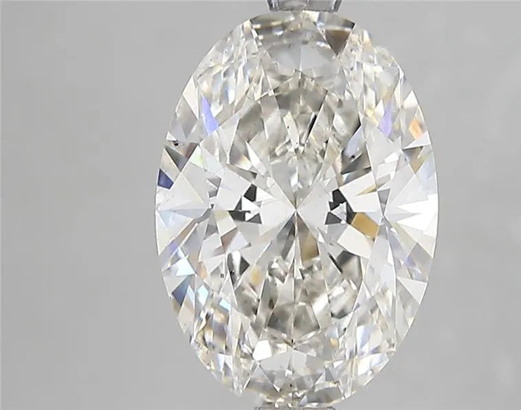 3.02 ct Oval IGI certified Loose diamond, I color | VS2 clarity