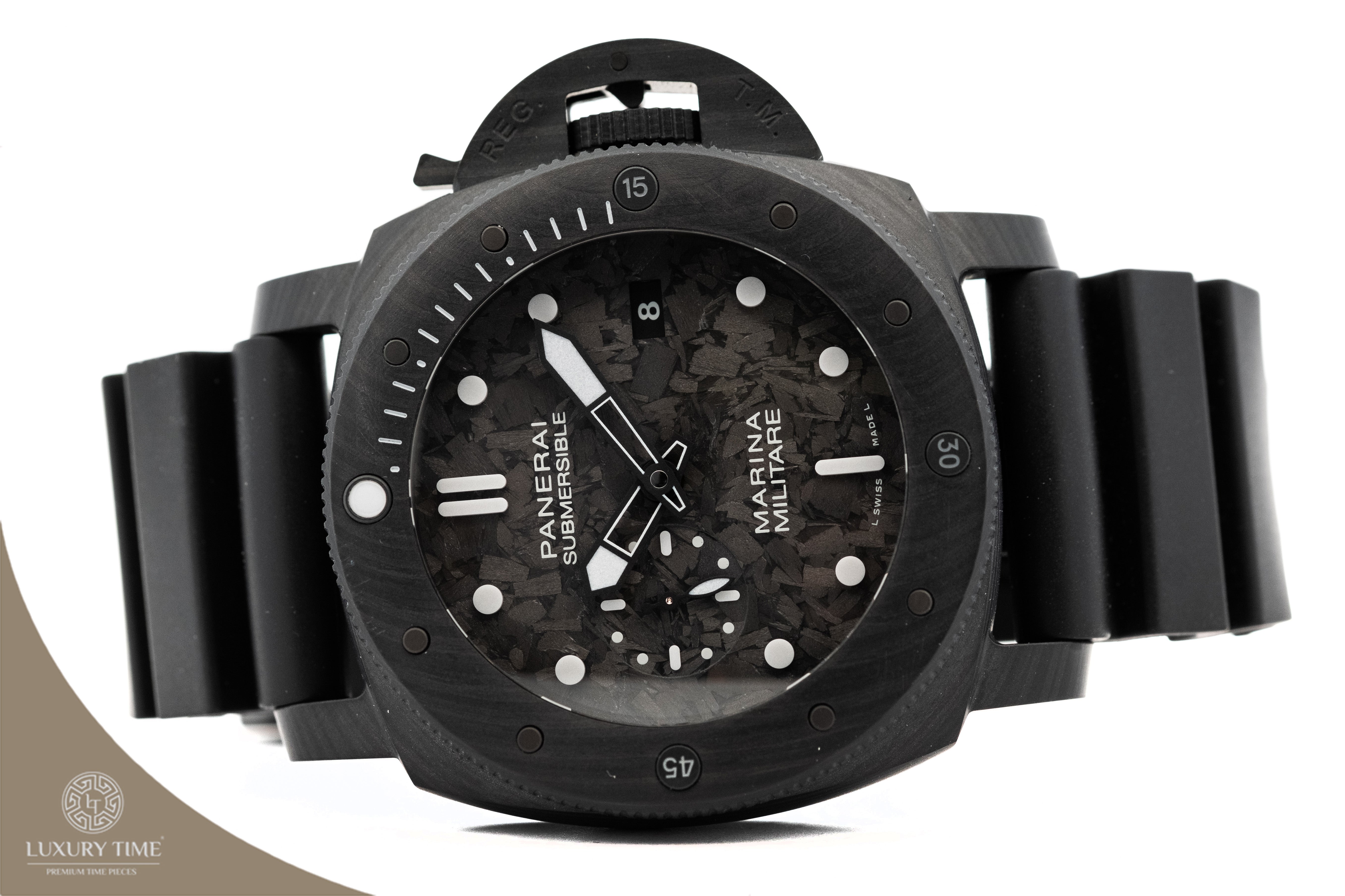 Panerai Submersible Marina Militare Carbotech Automatic Men's Watch