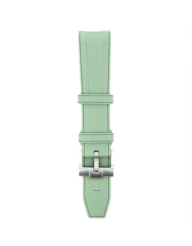 Light Green Rubber Omega x Swatch Moonwatch Strap