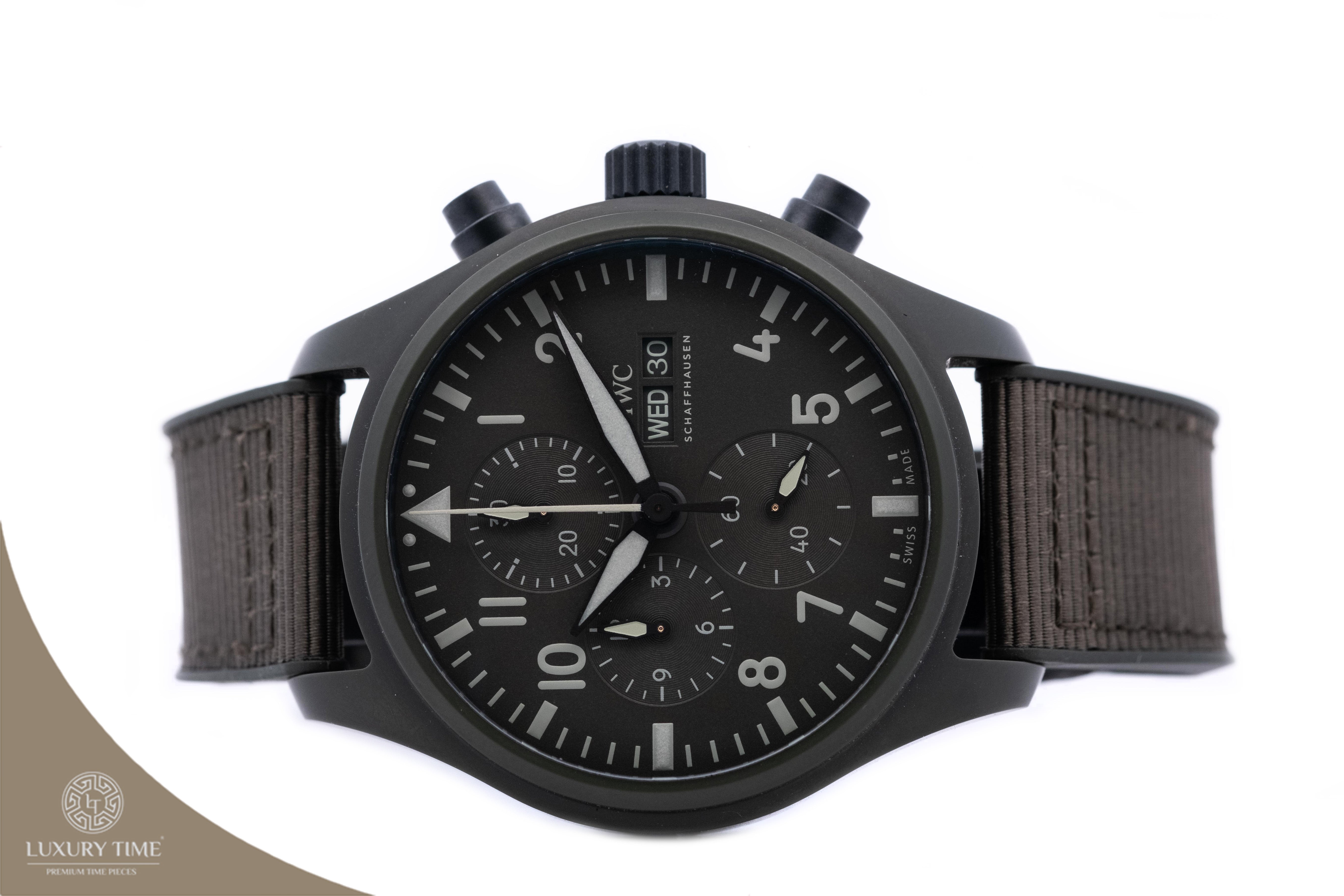 IWC Pilot’s Watch Chronograph TOP GUN Edition “Woodland” Men's Watch