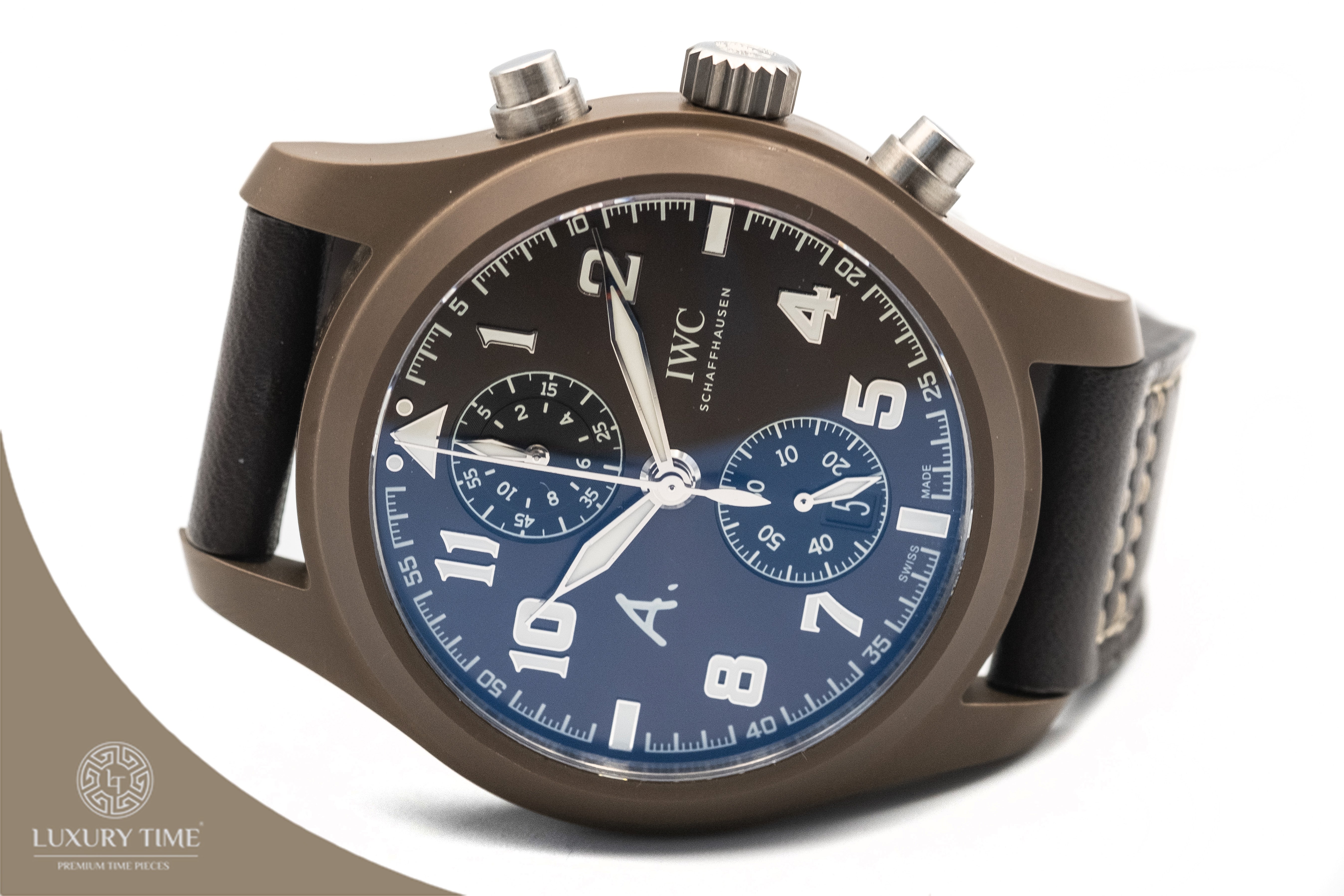 IWC Pilot's Chronograph Saint Exupery THE LAST FLIGHT Mens Watch