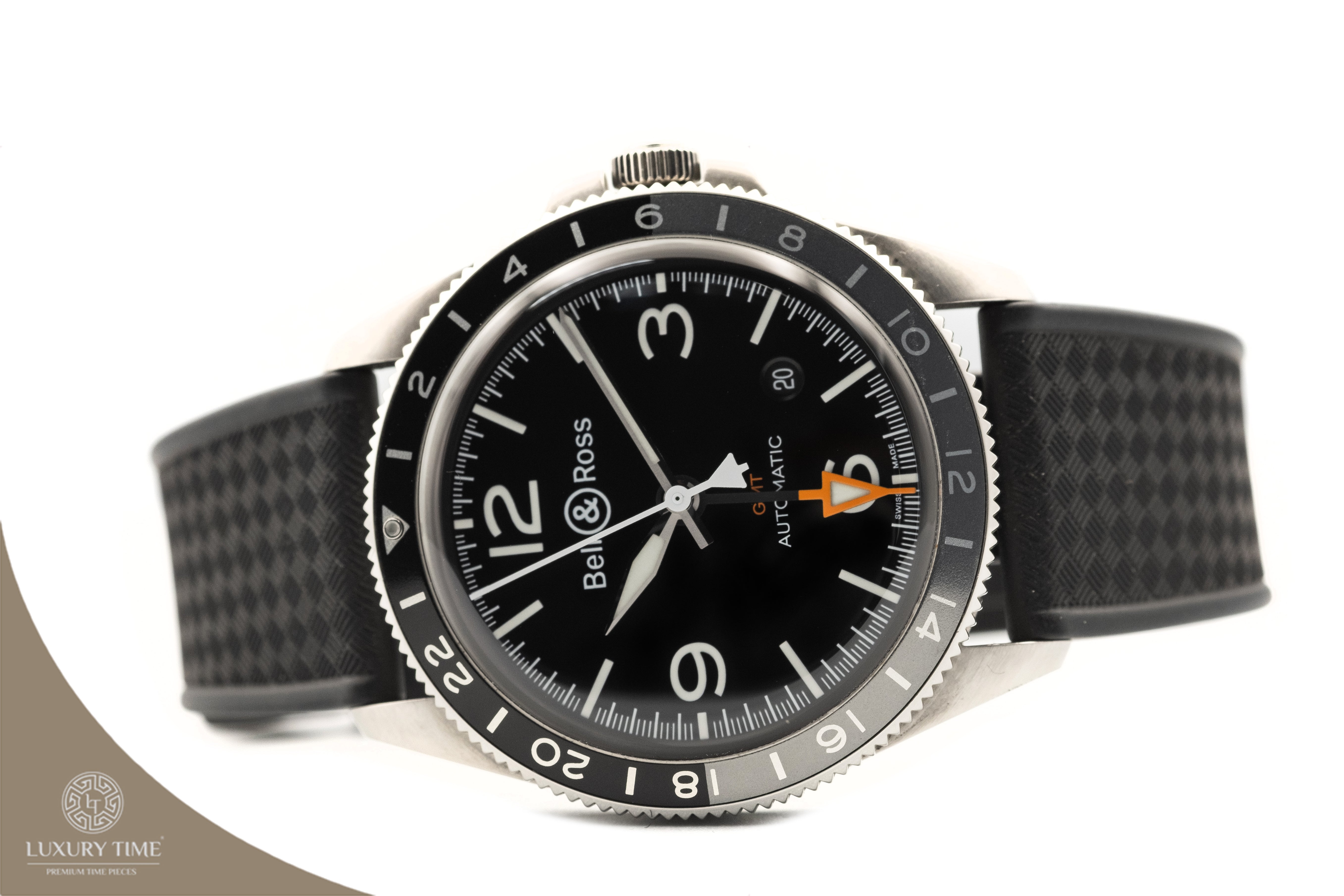 Bell & Ross Vintage GMT Mens Watch