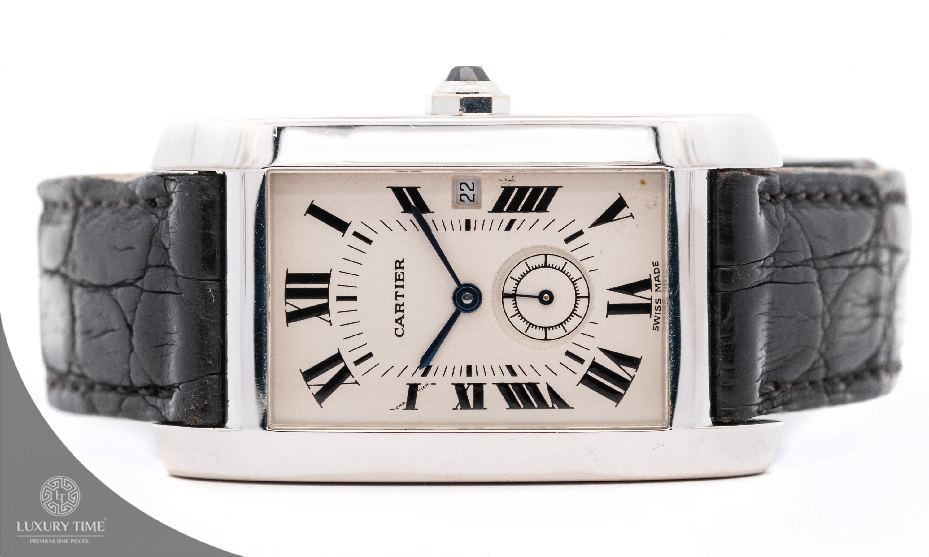 Cartier Tank Vermeill White Gold Watch