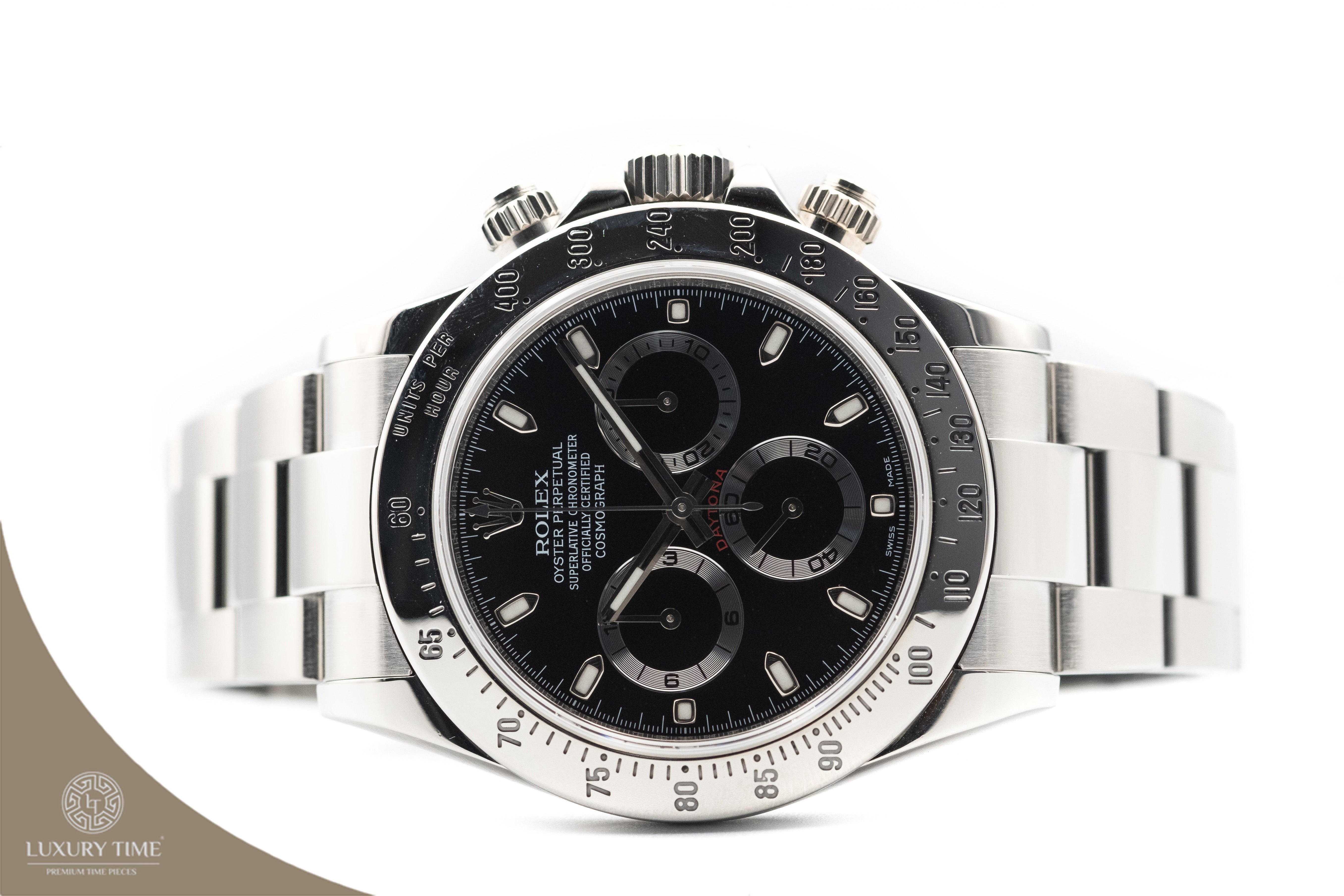 Rolex Daytona Black Dial Men's Watch