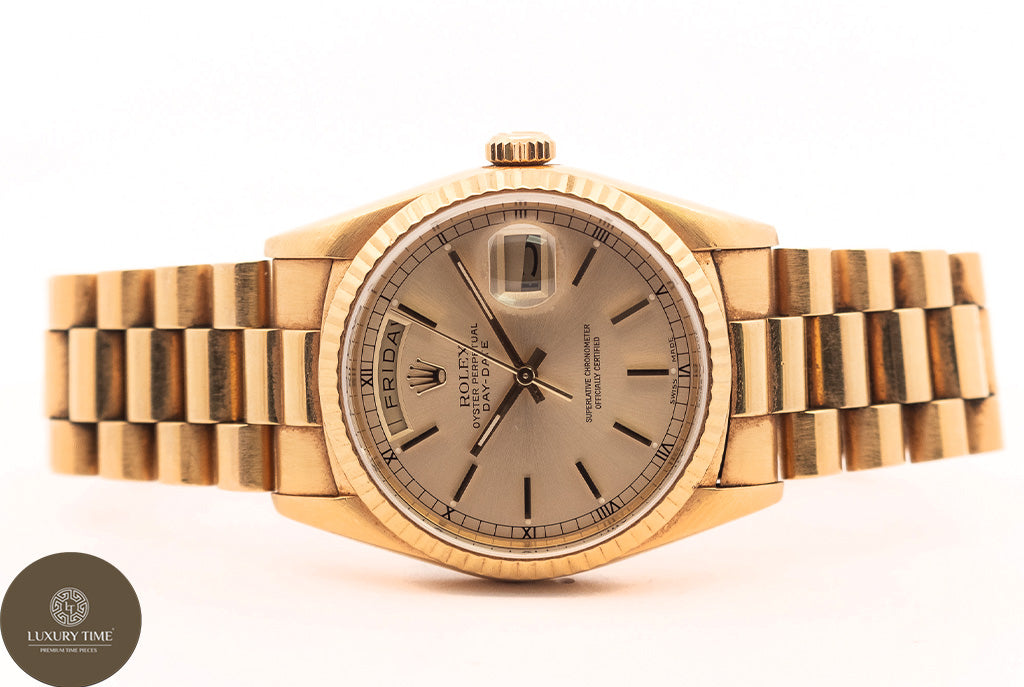 Rolex Day-Date Yellow Gold Mens Watch