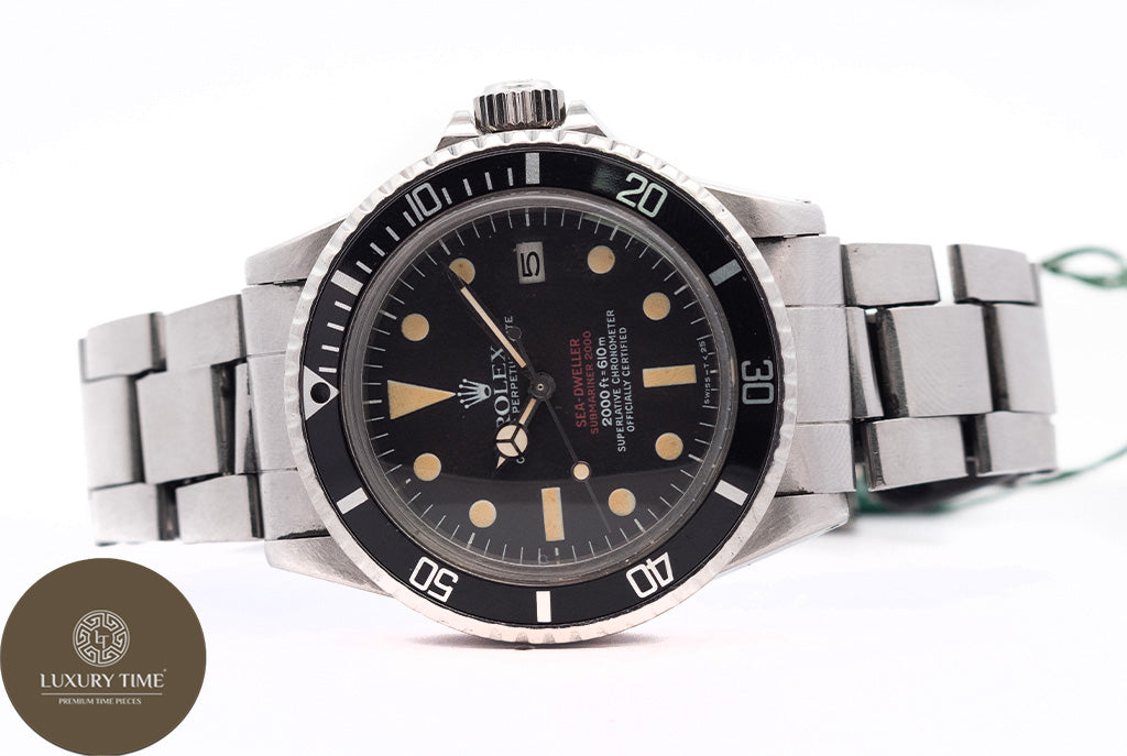 Rolex double outlet red sea dweller