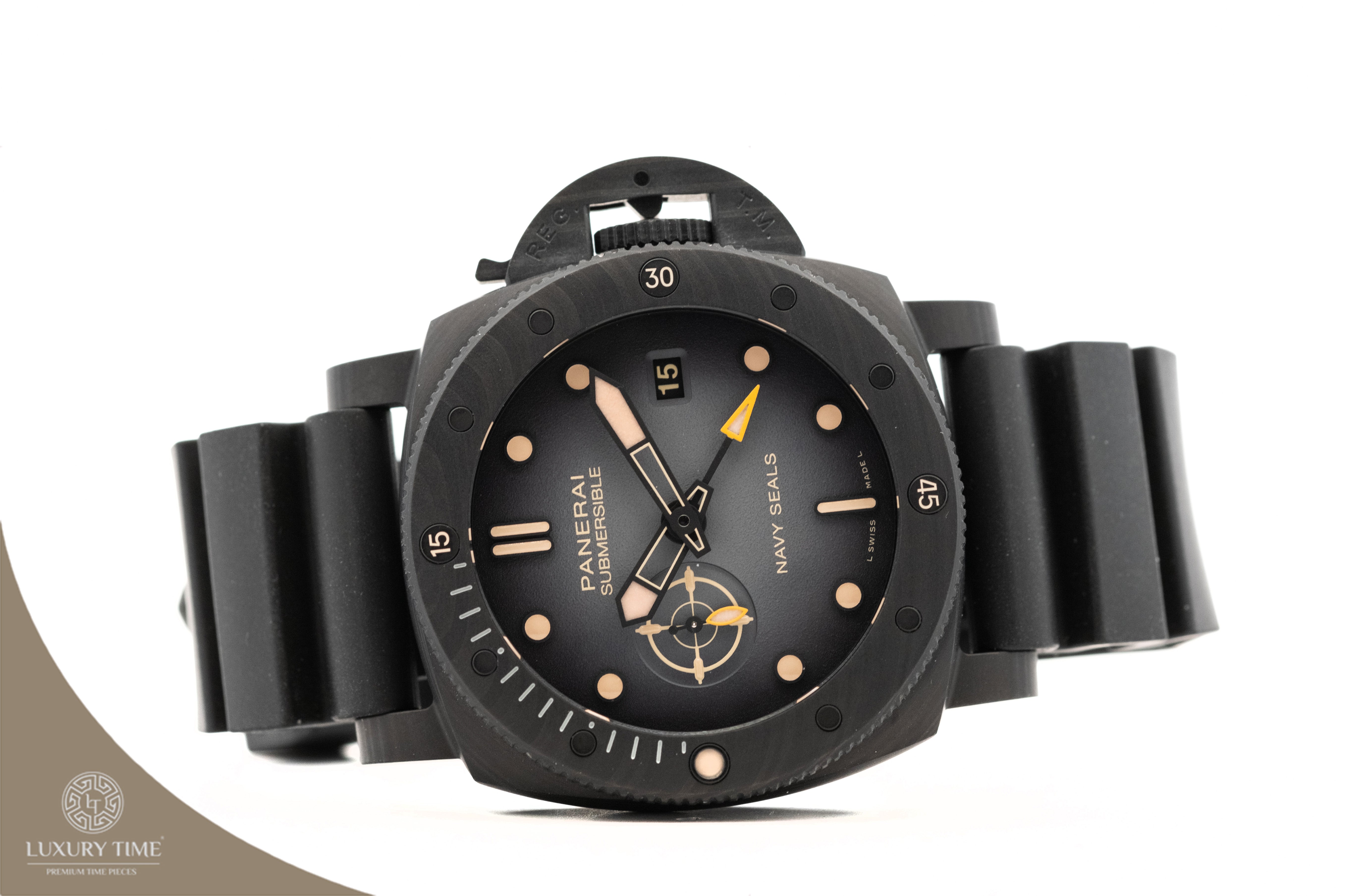 Panerai Submersible QuarantaQuattro GMT Navy Seals Men's Watch