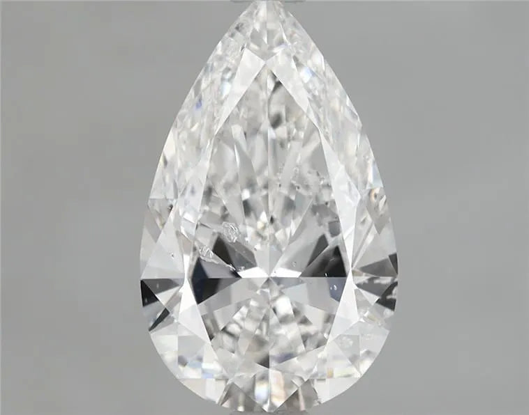 1.40 ct Pear GIA certified Loose diamond, F color | SI2 clarity