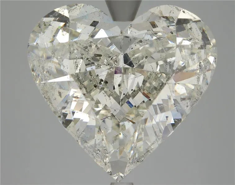 11.06 ct Heart HRD certified Loose diamond, H color | SI2 clarity