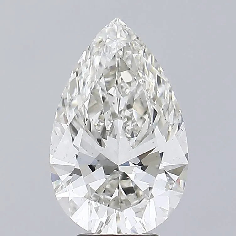 4.63ct Pear Lab Grown Diamond (Colour H, Clarity VS2, IGI)