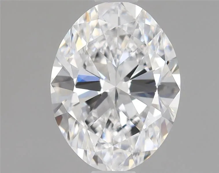 0.90ct Oval Natural Diamond (Colour D, Clarity IF, GIA)