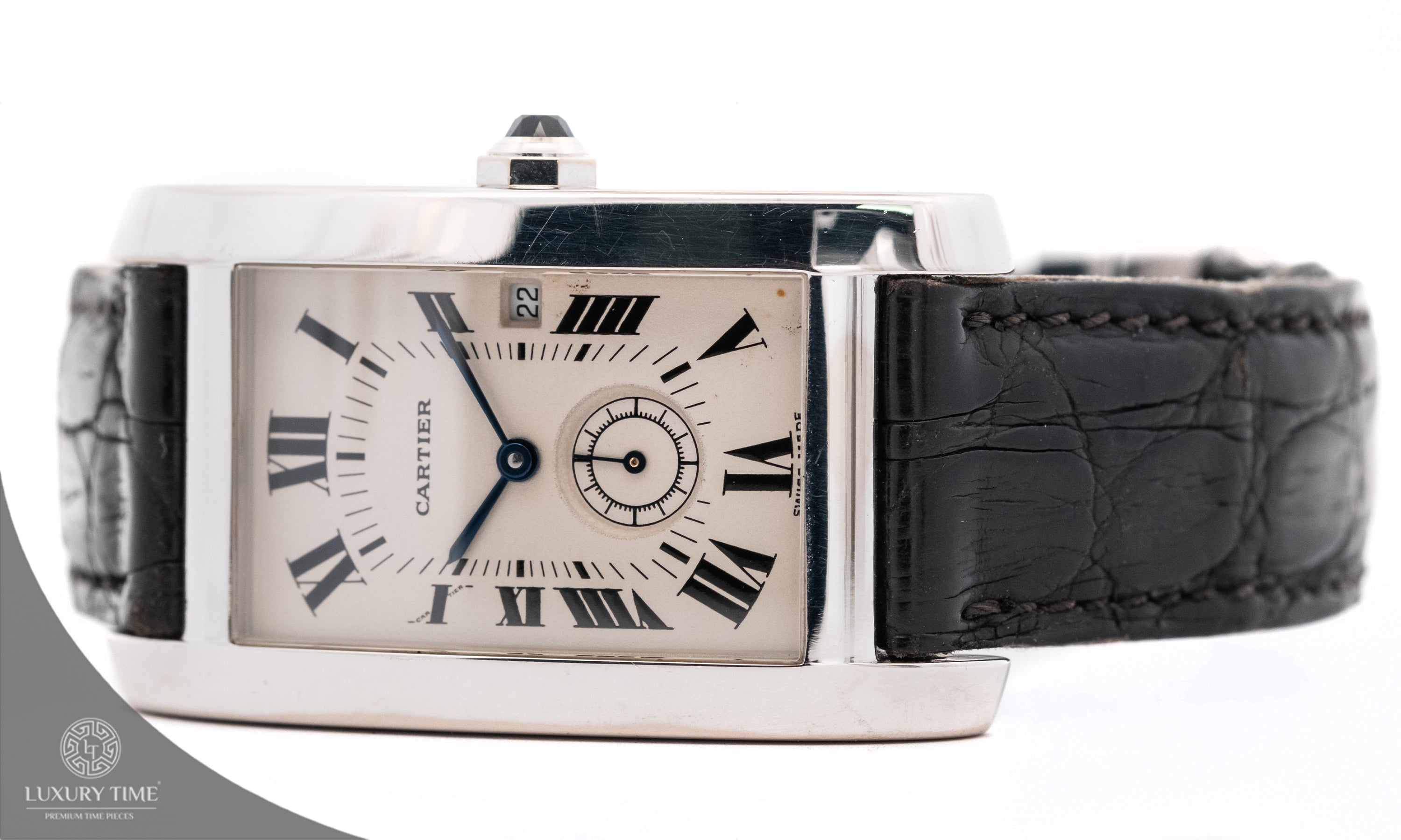 Cartier Tank Vermeill White Gold Watch