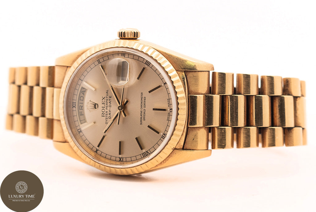 Rolex Day-Date Yellow Gold Mens Watch