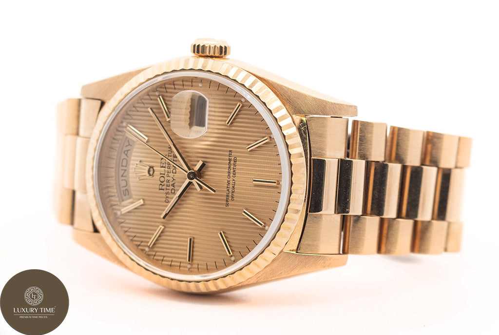 Rolex Day-Date Yellow Gold Mens Watch