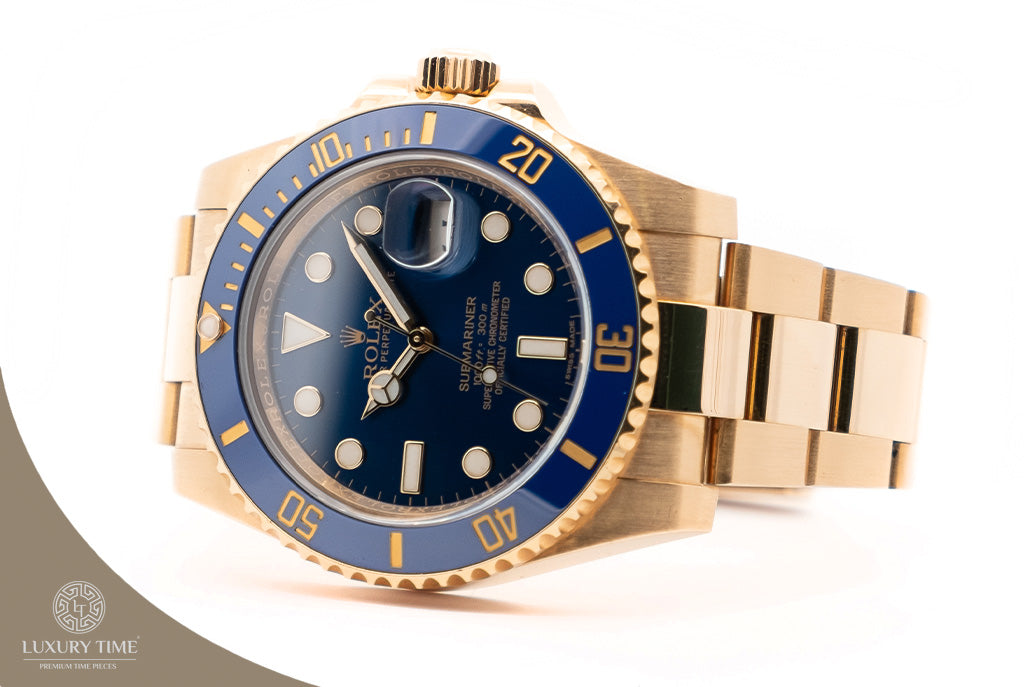 Rolex Submariner Blue Dial Men's Watch