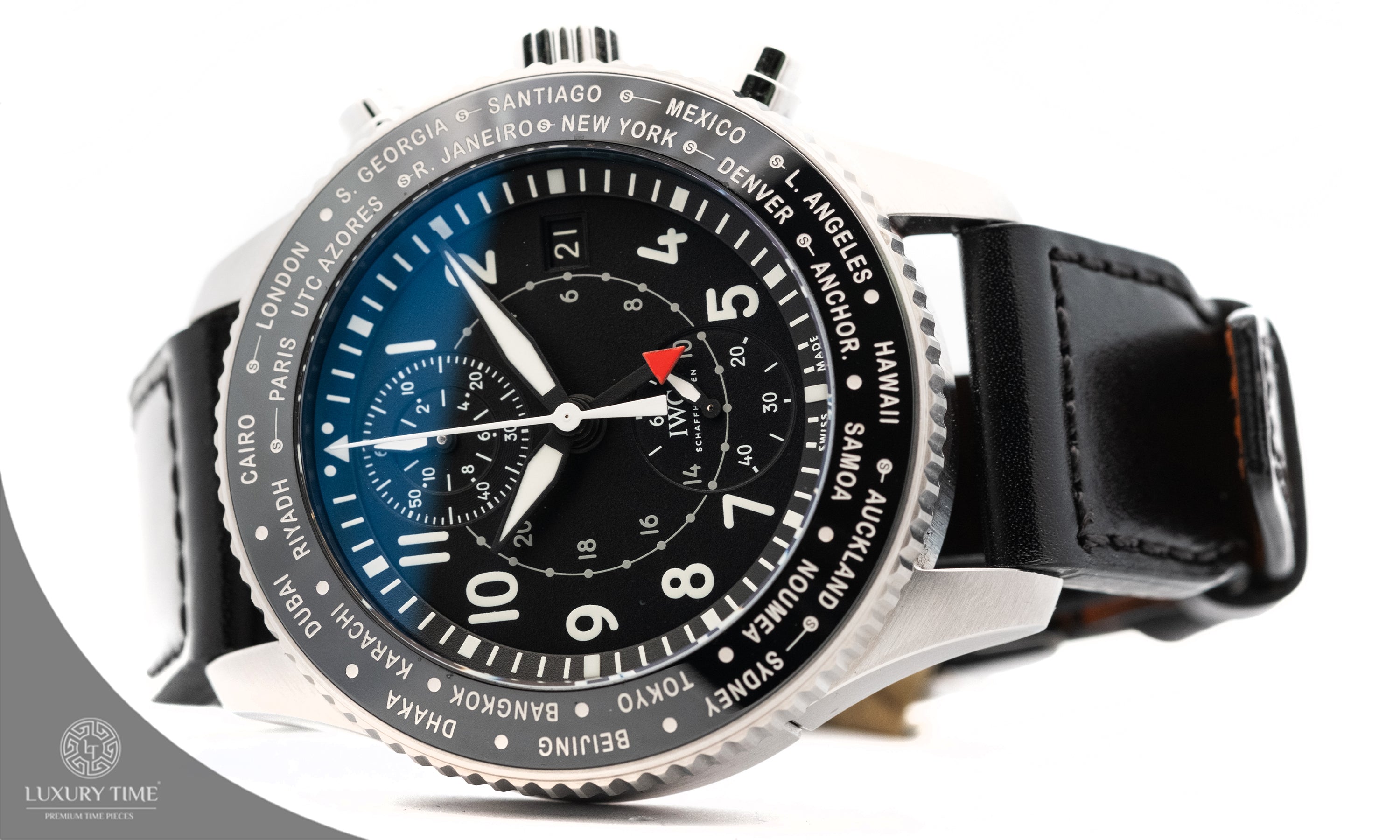 Iwc timezoner chronograph best sale