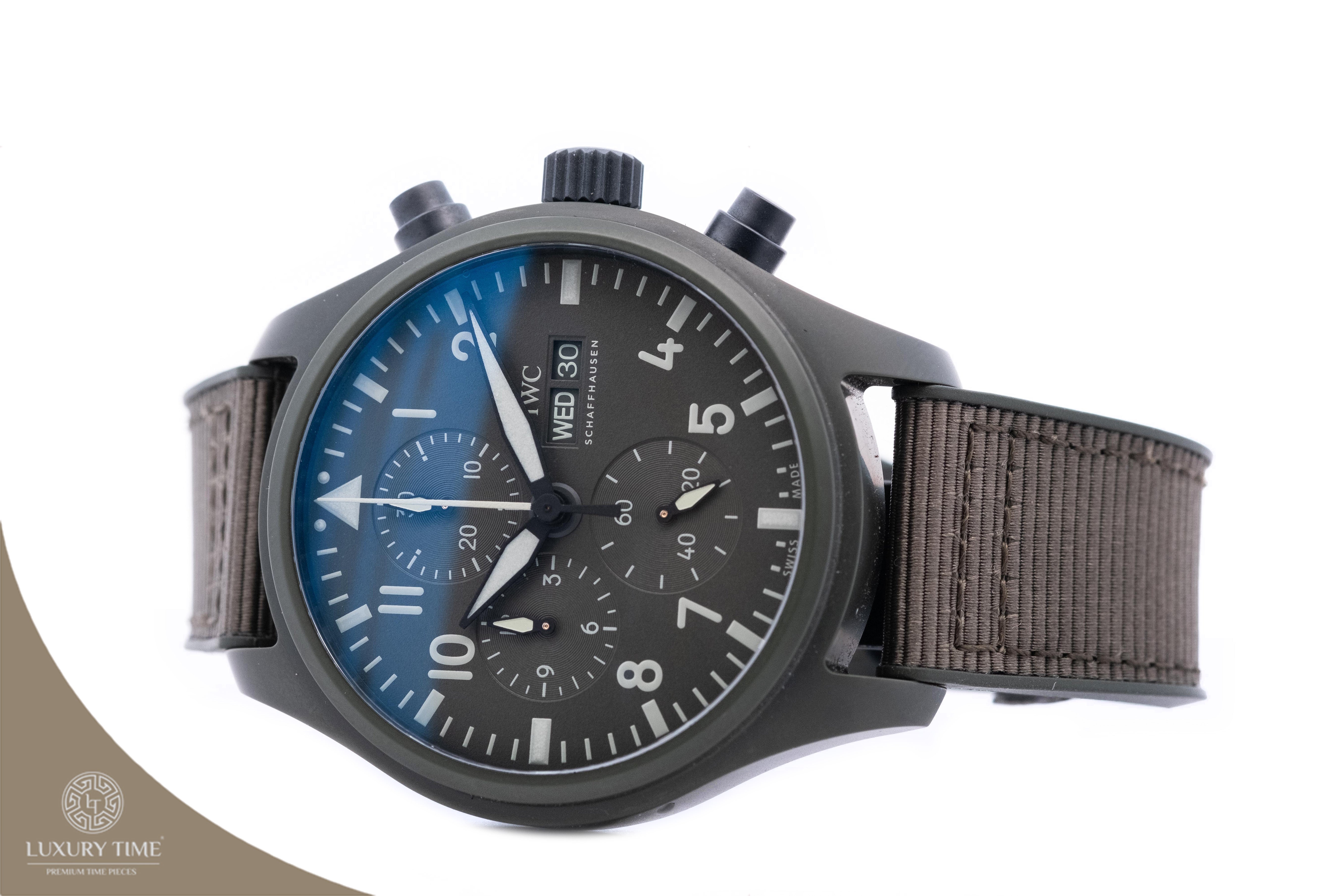 IWC Pilot’s Watch Chronograph TOP GUN Edition “Woodland” Men's Watch