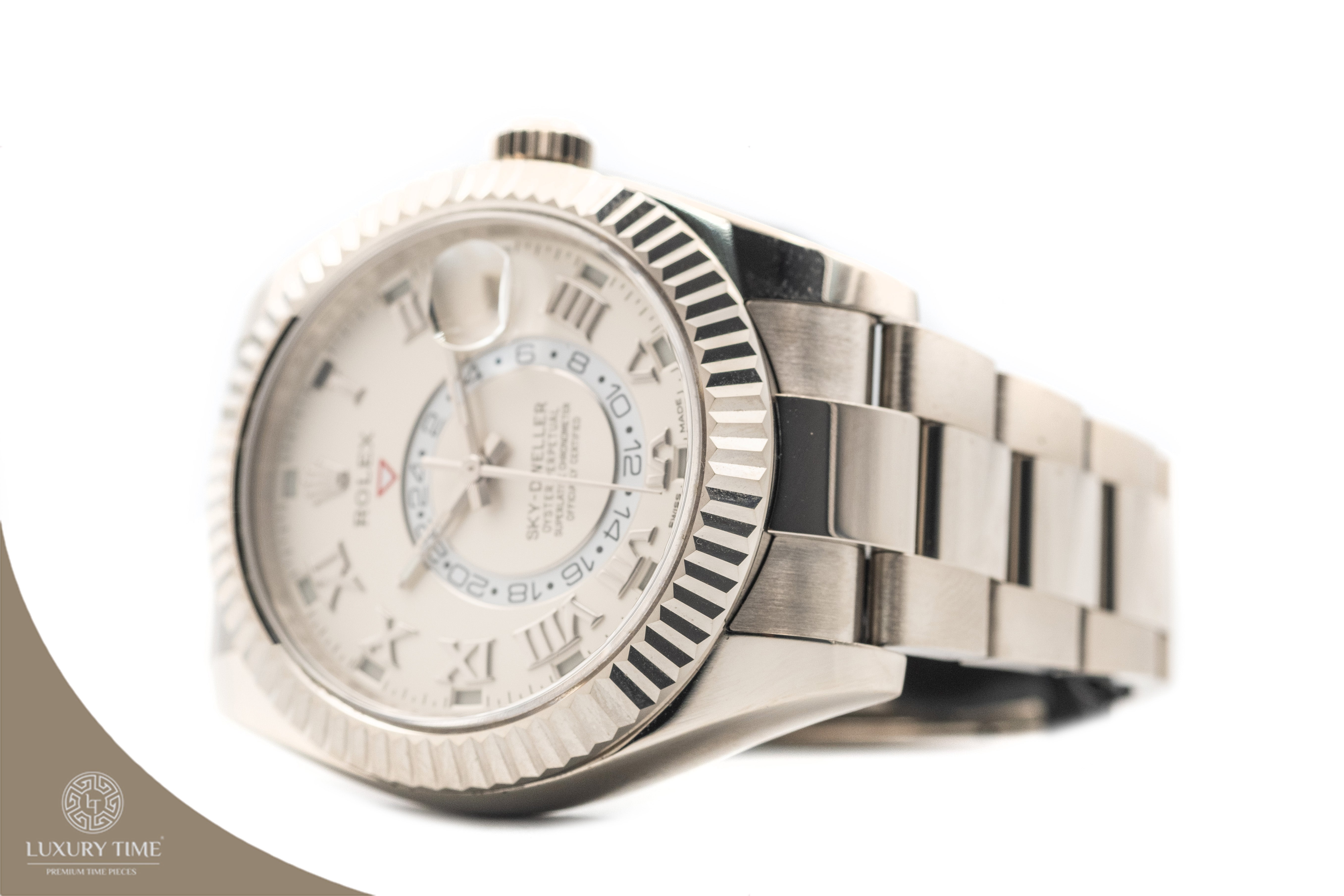 Rolex Sky-Dweller White Gold Mens Watch