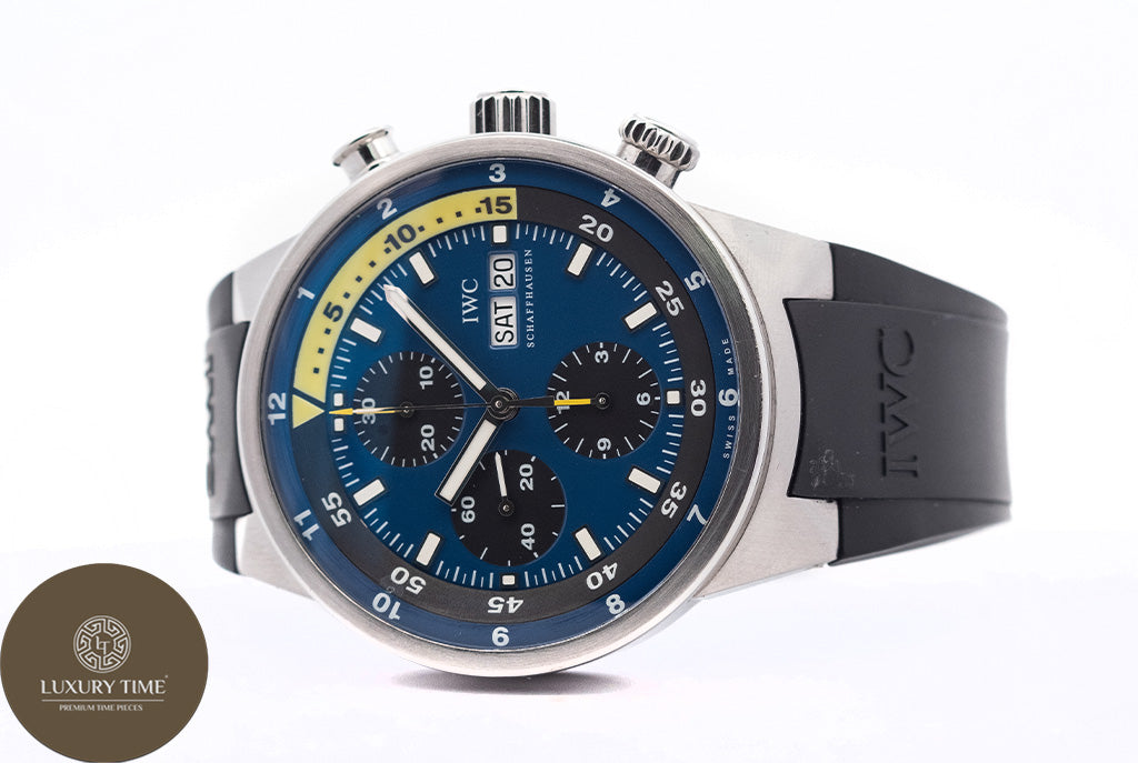 IWC Aquatimer Blue Dial Mens Watch