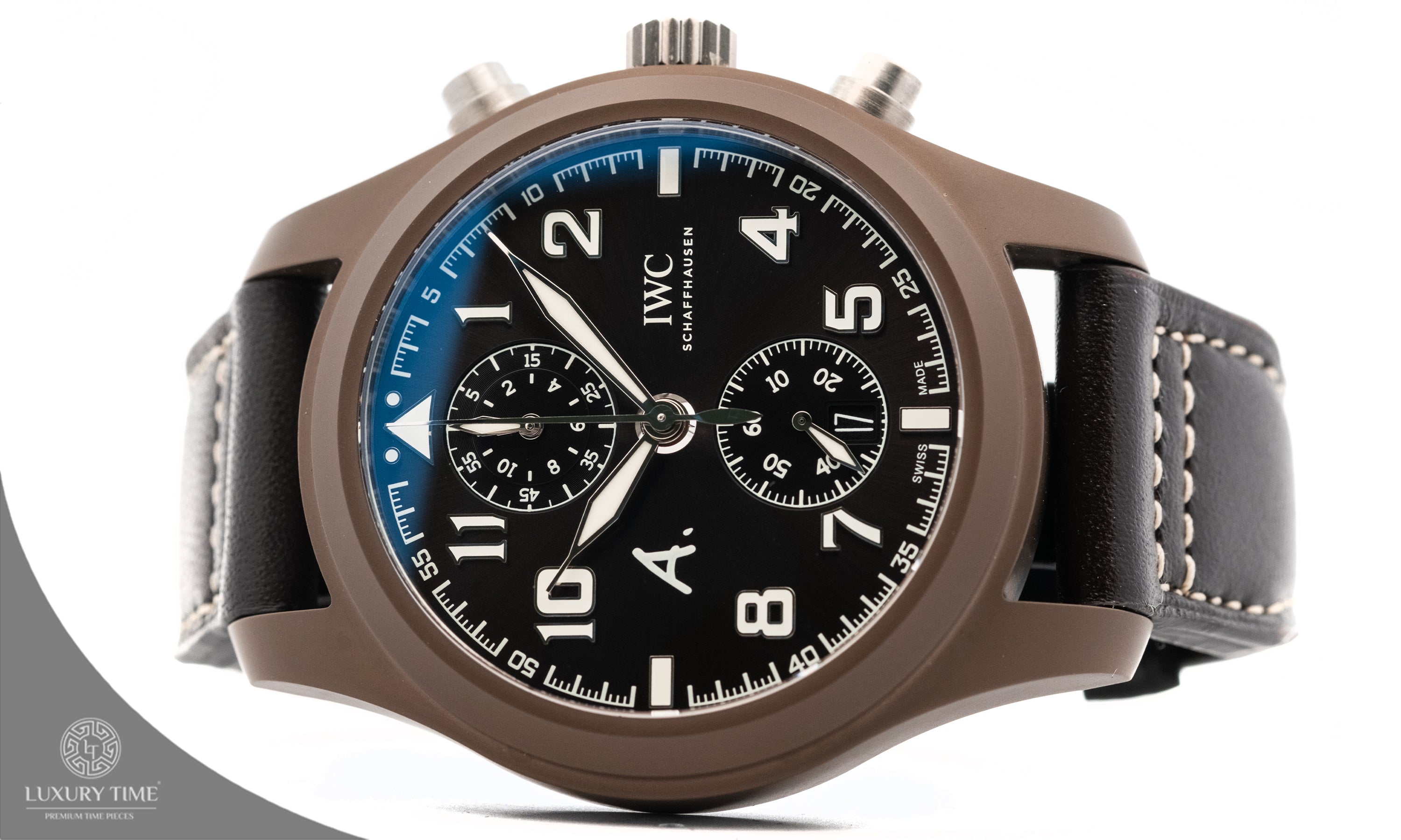 IWC Pilot's Chronograph Saint Exupery THE LAST FLIGHT Mens Watch