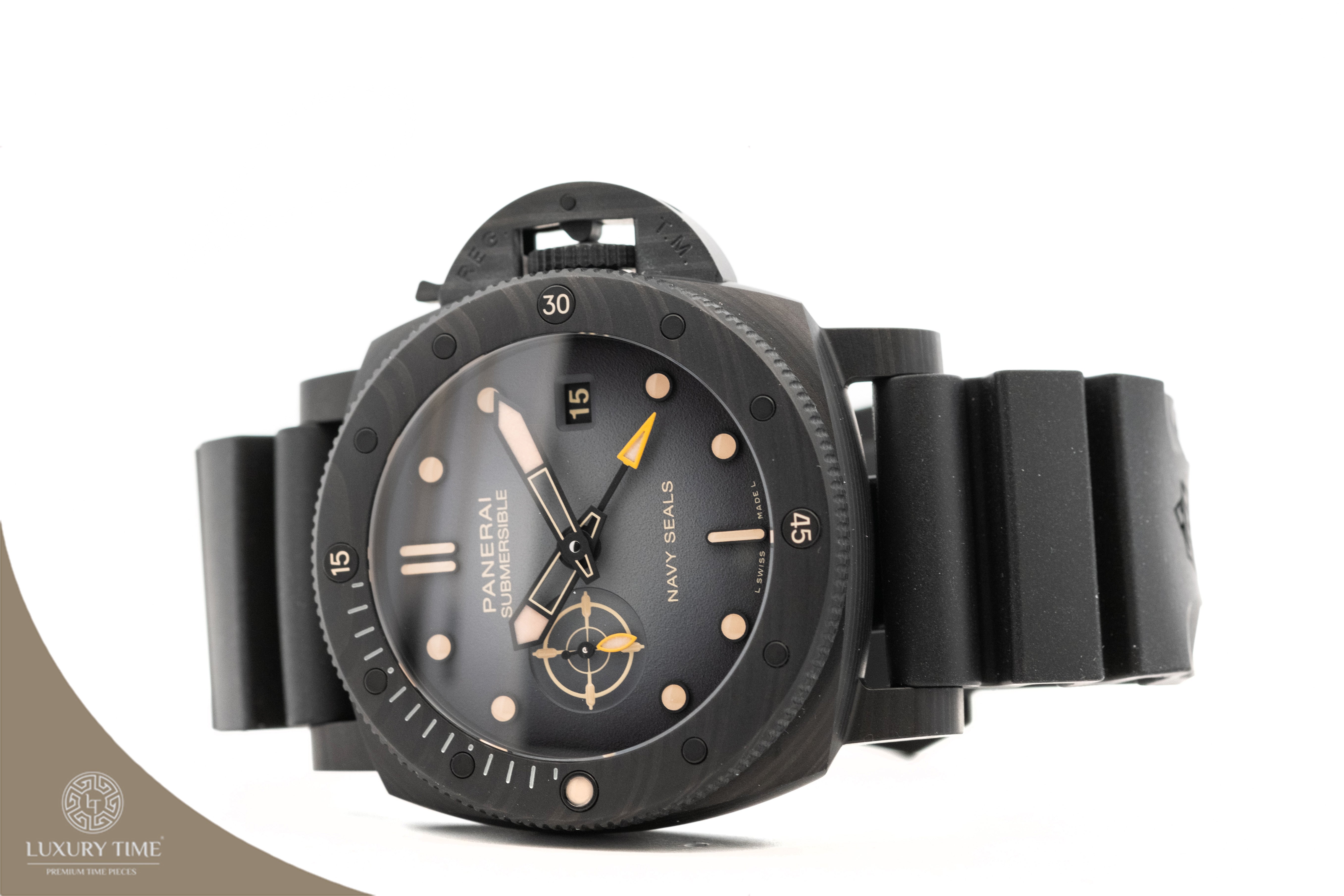 Panerai Submersible QuarantaQuattro GMT Navy Seals Men's Watch