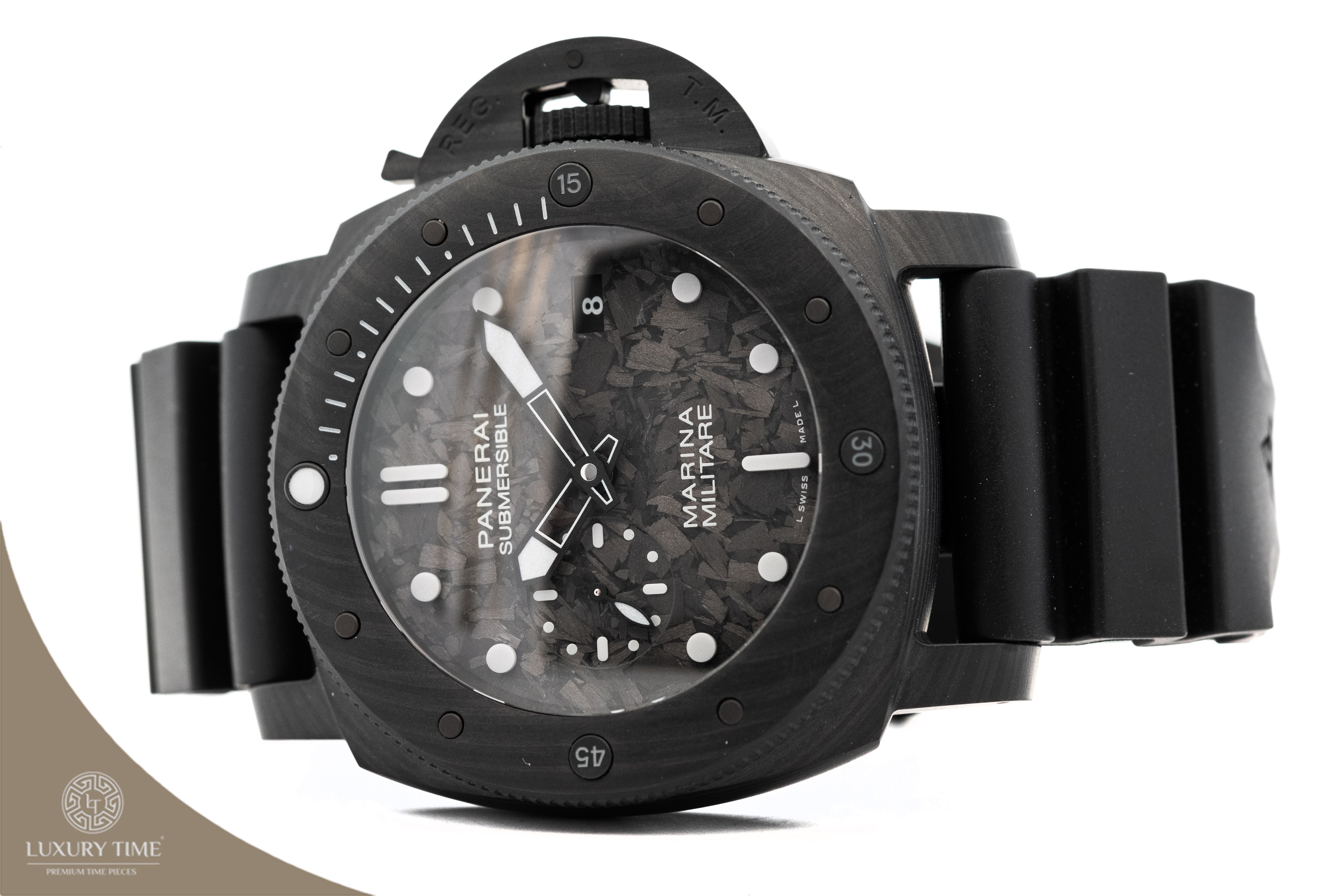 Panerai Submersible Marina Militare Carbotech Automatic Men's Watch