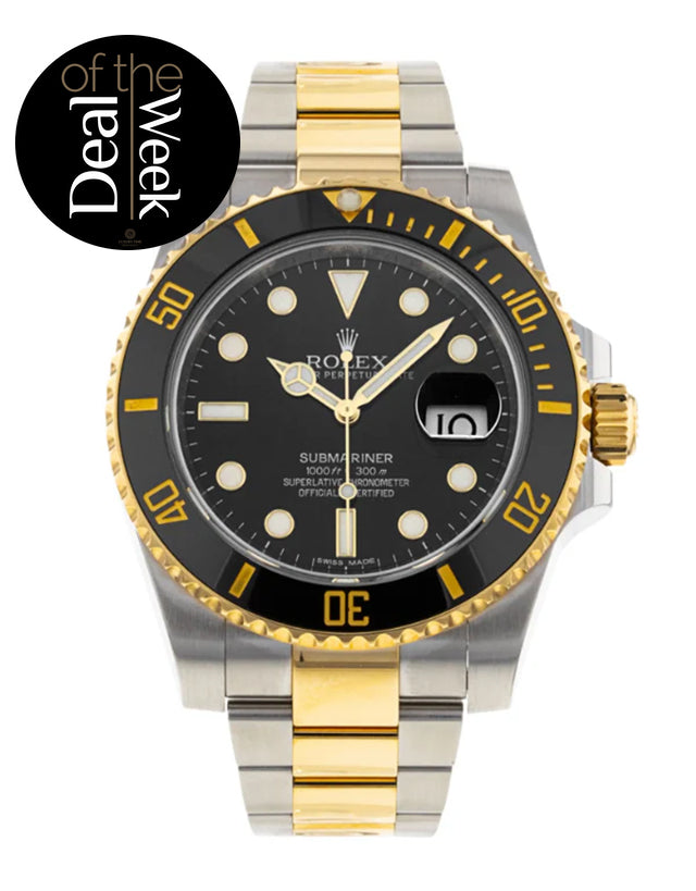 Rolex Submariner Two-Tone Men's Watch