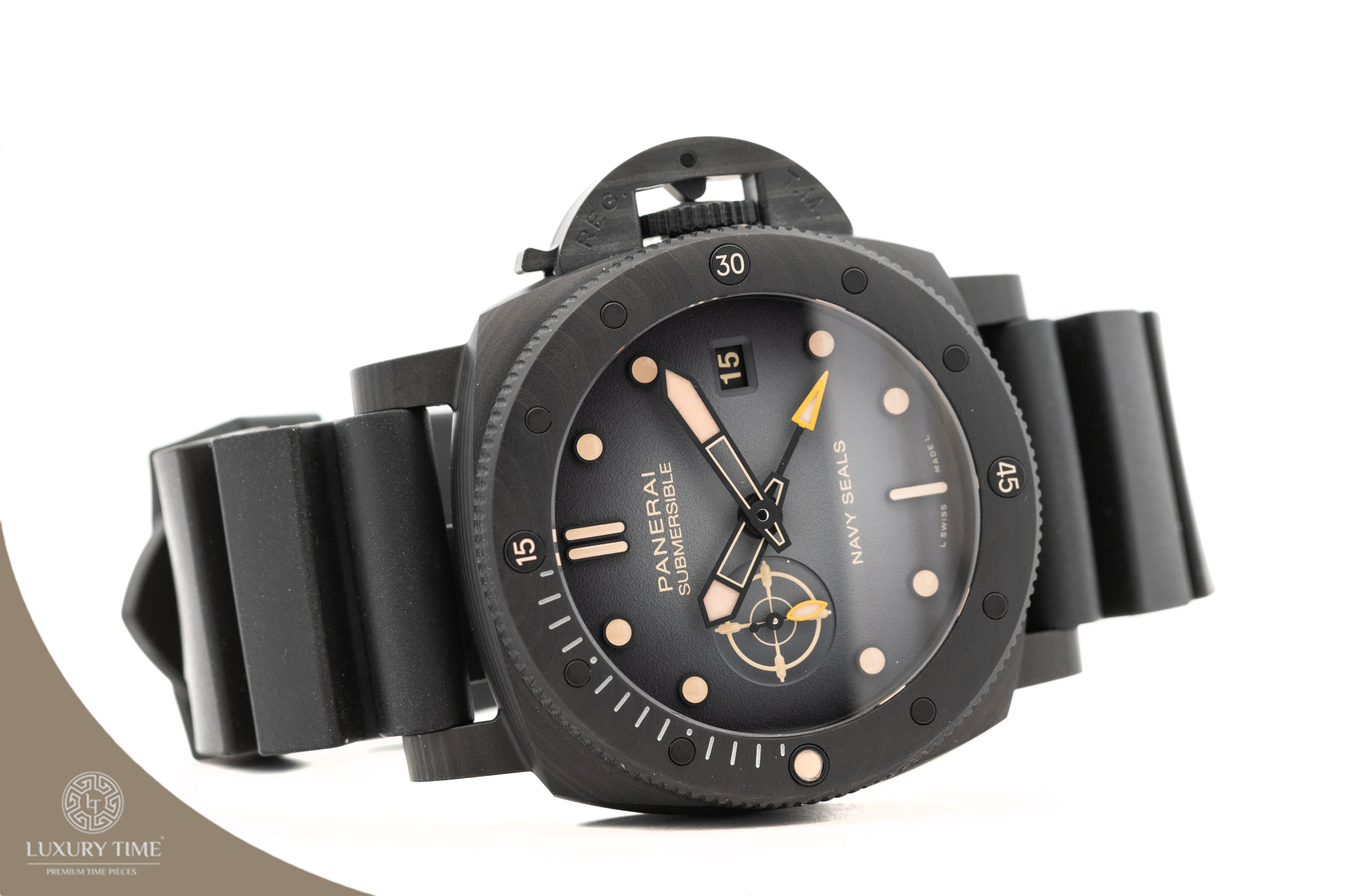 Panerai Submersible QuarantaQuattro GMT Navy Seals Men's Watch