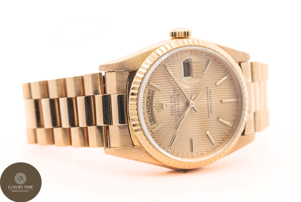 Rolex Day-Date Yellow Gold Mens Watch