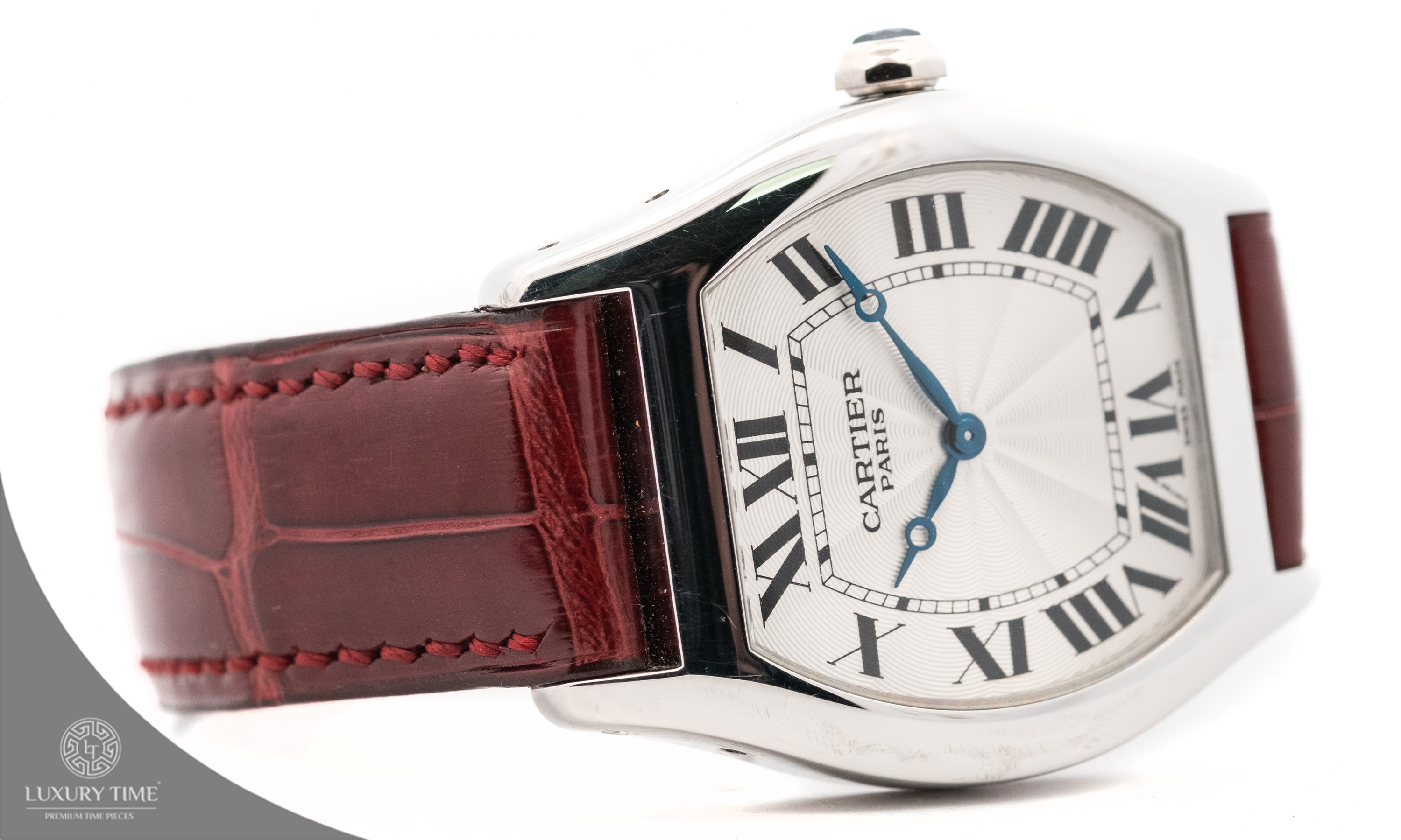 Cartier Tortue Platinum Unisex Watch