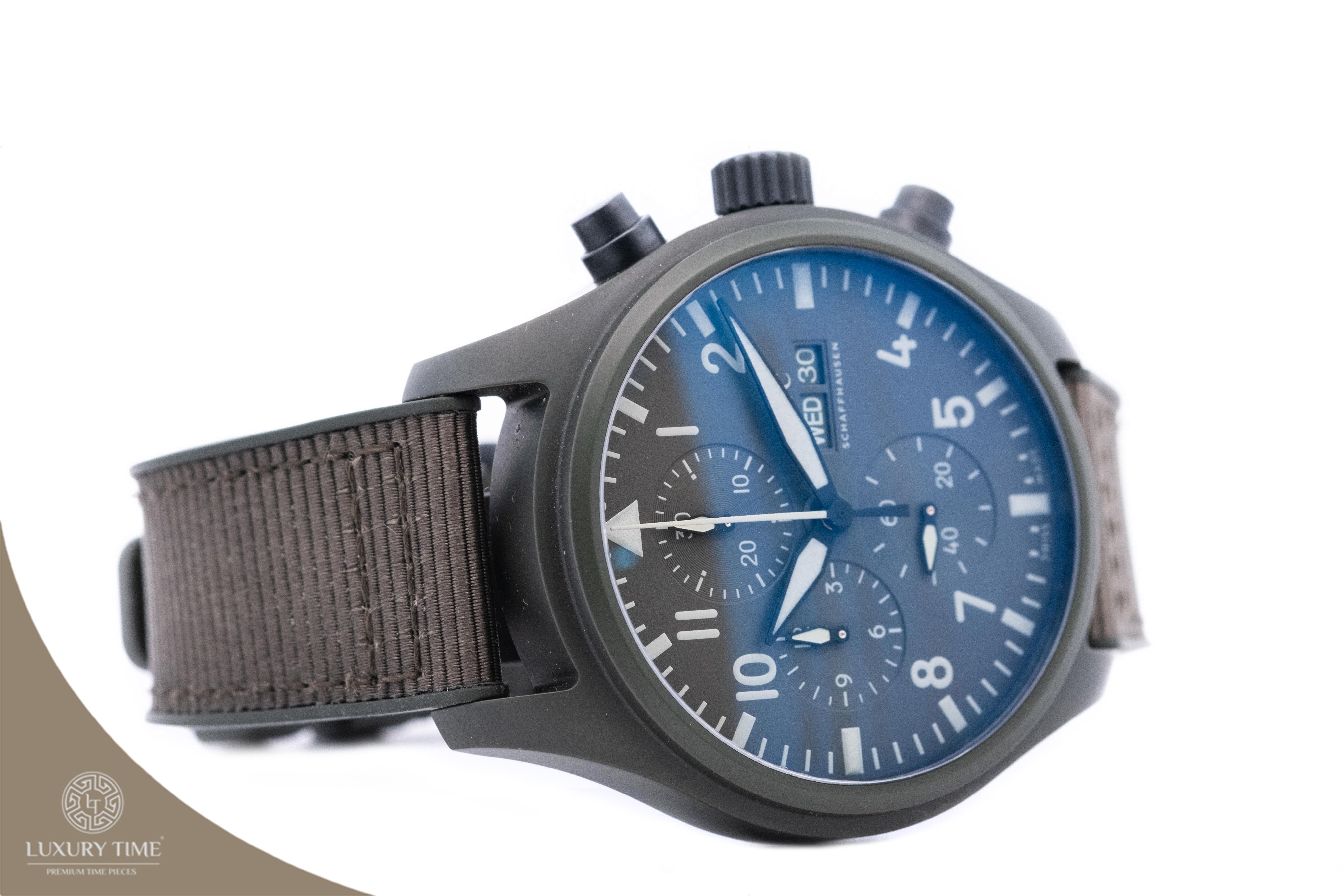 IWC Pilot’s Watch Chronograph TOP GUN Edition “Woodland” Men's Watch