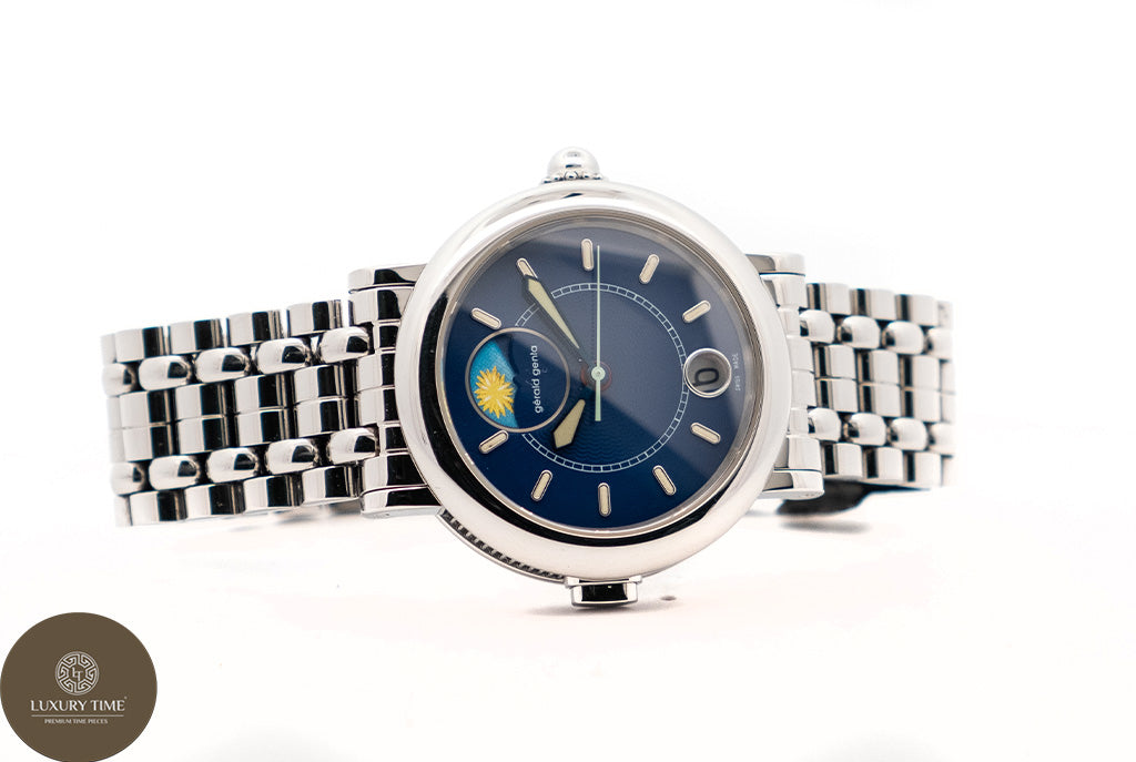 Gerald Genta “Night & Day” Dual-time Men's Watch