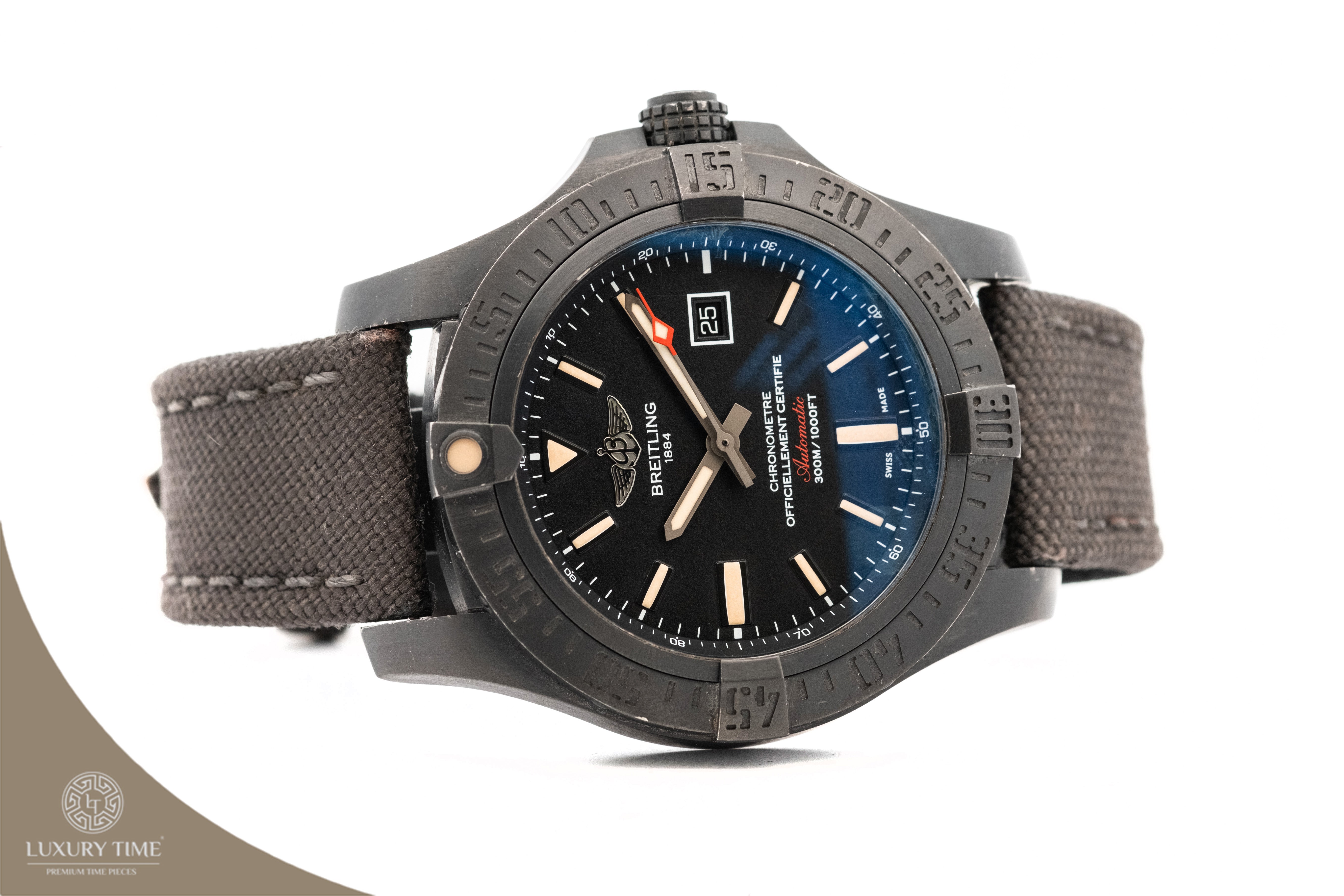 Breitling Avenger Blackbird Titanium Men's Watch