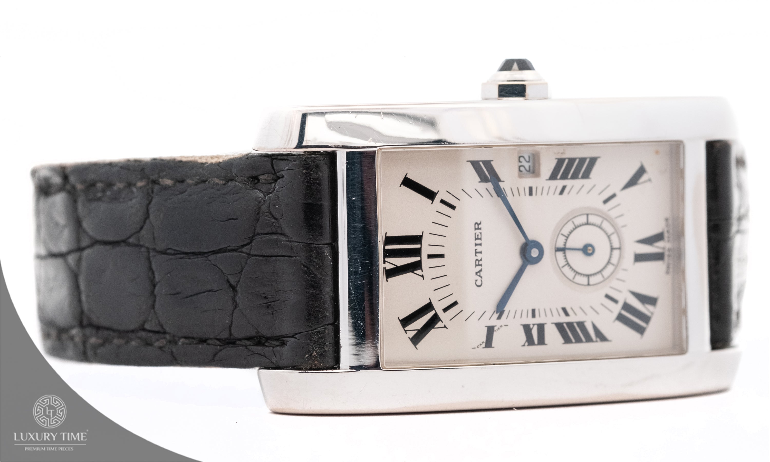 Cartier Tank Vermeill White Gold Watch