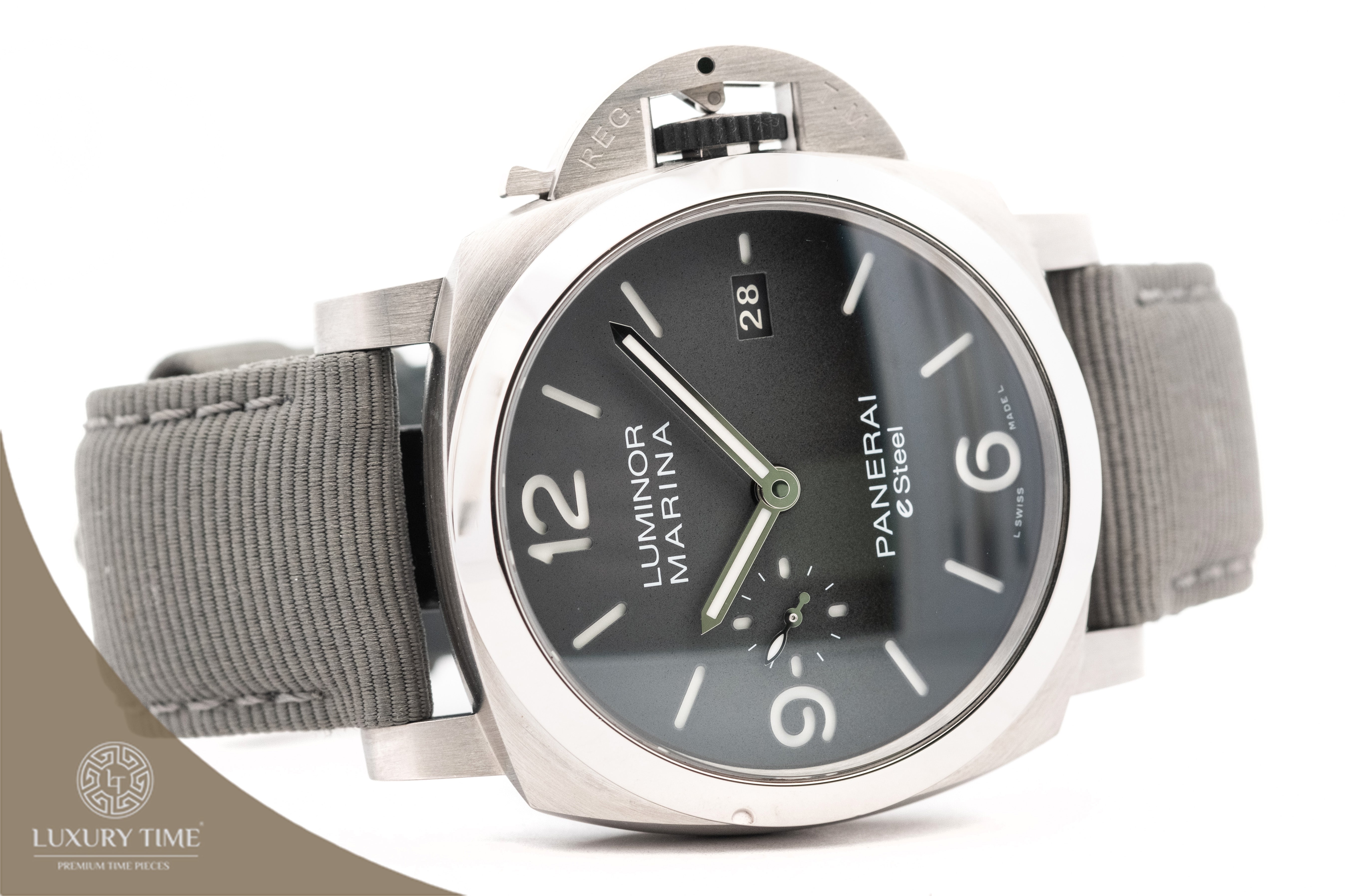 Panerai Luminor Marina ESteel™ Grigio Roccia Men's Watch