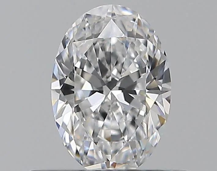 0.41ct Oval Natural Diamond (Colour D, Clarity IF, Cut EX, GIA)