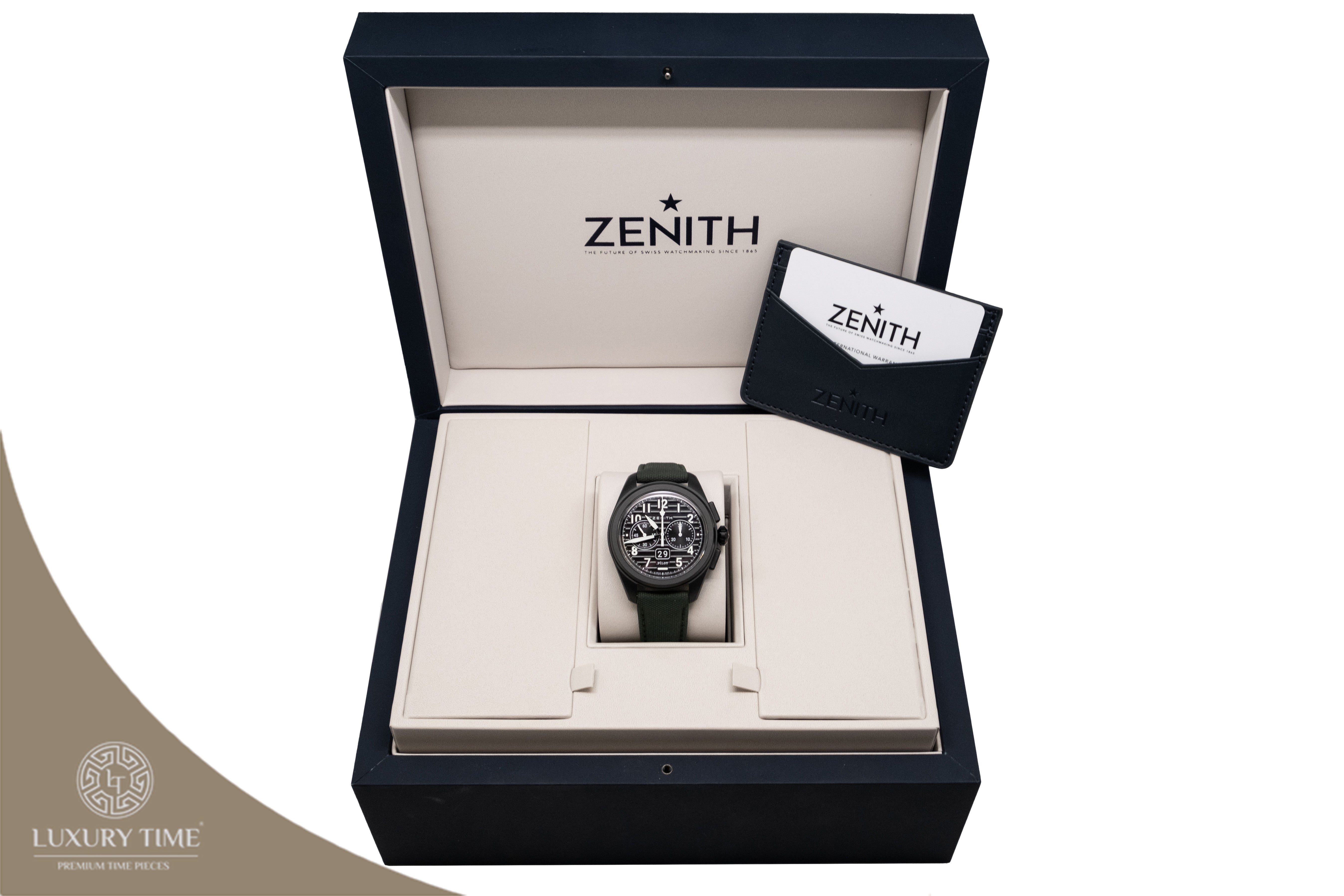 Zenith Pilot Big Date Flyback Men's Watch