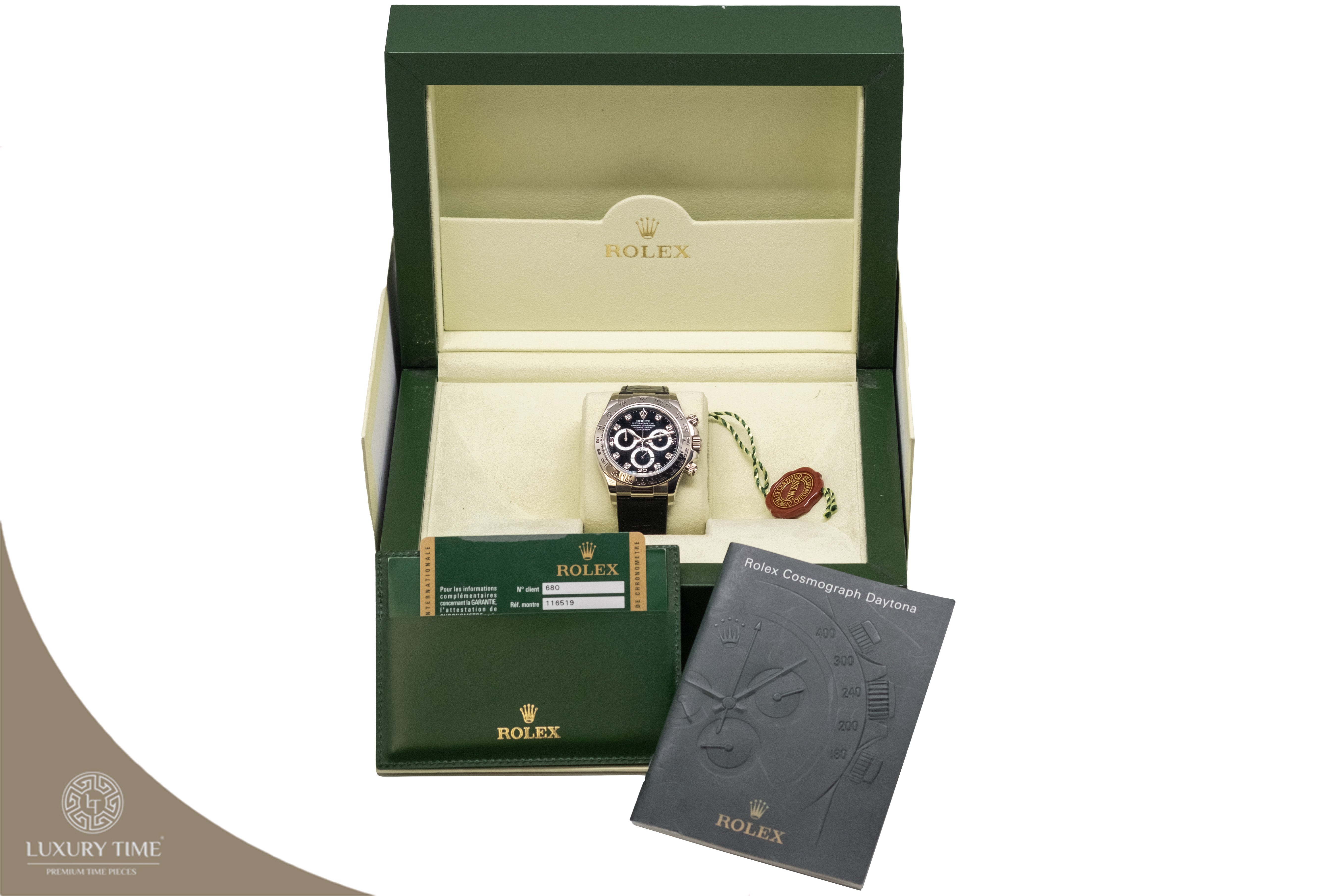 Rolex Perpetual Cosmograph Daytona White Gold Men's Watch