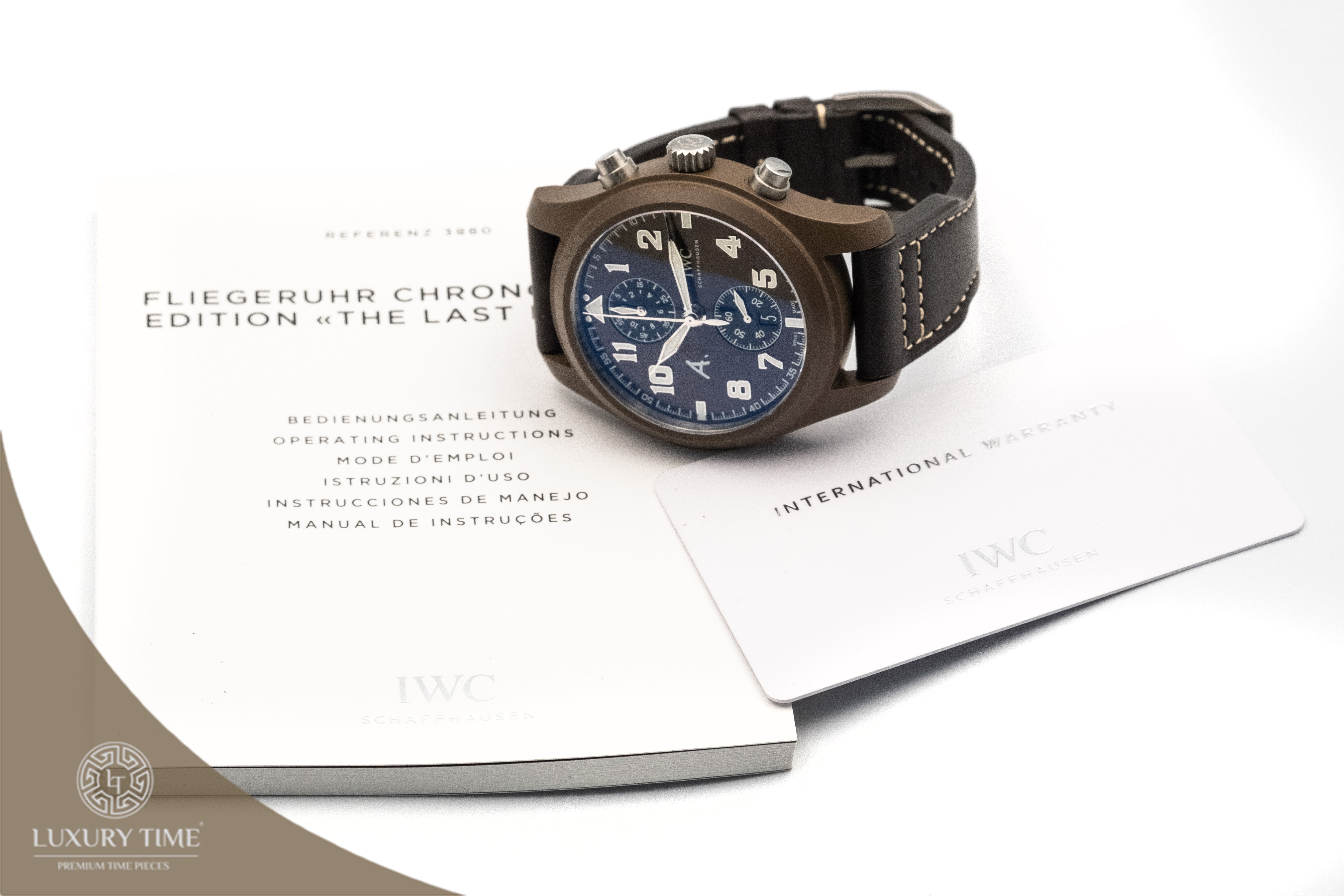 IWC Pilot's Chronograph Saint Exupery THE LAST FLIGHT Mens Watch