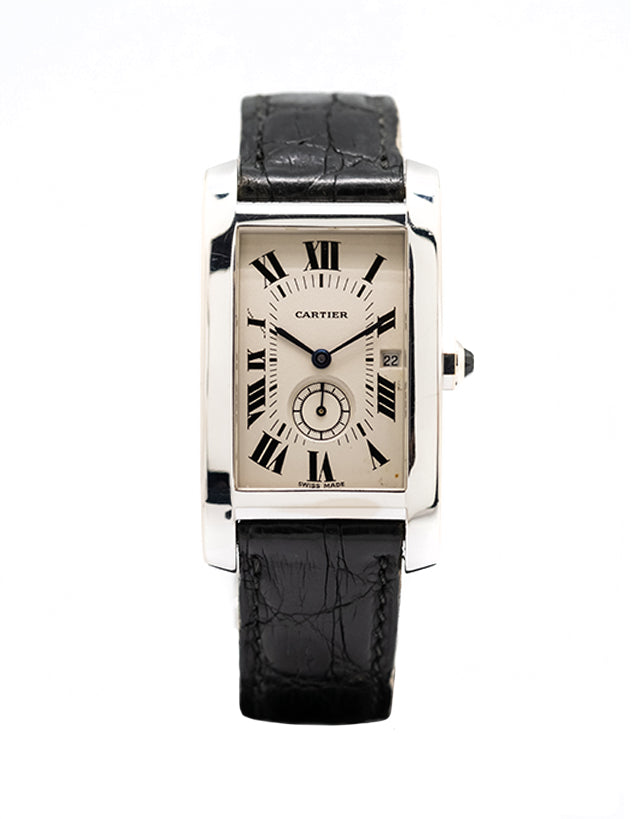 Cartier Tank Vermeill White Gold Watch